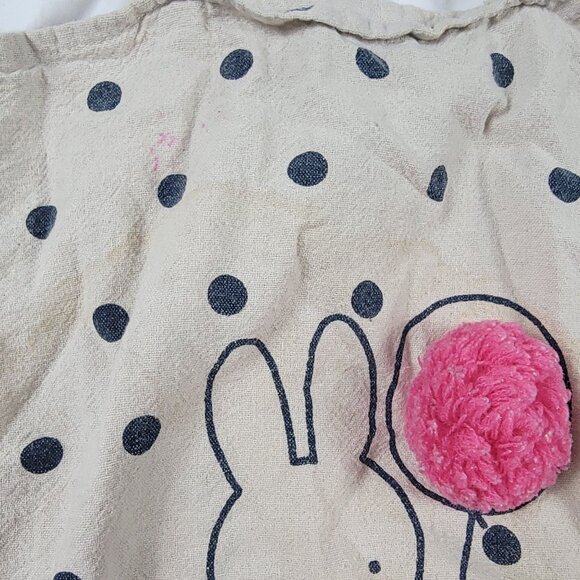 Miffy x Cotton On Foundation Beige Tote Bag Travel Casual Balloon Cute - Picture 6 of 8